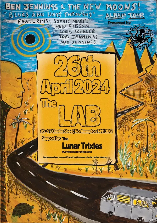 Facebook event for Ben Jennings & The New Moons